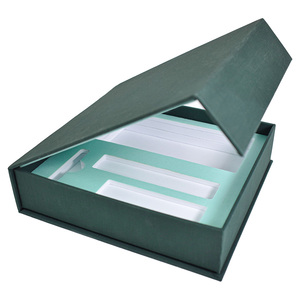 Custom High Quality <b>Magnetic</b> Rigid Gift <b>Box</b> for High-End Cosmetics Sponge Lined with Eye Cream Face Cream Direct From Factory - Product Image 2