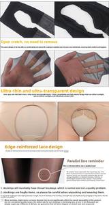 Lencería sexy de encaje con efecto realce de glúteos para adultos - Product Image 6