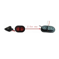 Controlador de masaje de silicona, regulador de tres temperaturas, interruptor con cable