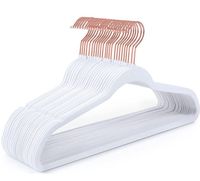 Cintres en velours antidérapants pour vêtements, gain de place, vente en gros, approvisionnement en vrac