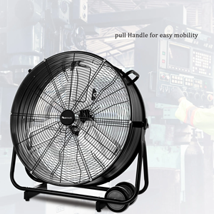 30Inch Large Size High Air Volume Industrial Floor <b>Pedestal</b> <b>Fan</b> 300W Powerful Portable Drum Industrial <b>Fan</b> Hot Sell Ventilateur - Product Image 1