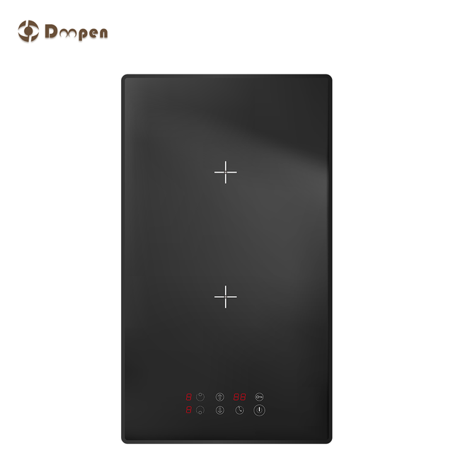 Factory Wholesale Customizable 3000W 2-Burner Built-In Induction Cooktop Sensor Touch Control 99-Minute Digital Timer for