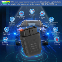 Escáner ELM327 OBD2, lector de código de coche, herramienta de diagnóstico AM2 de plástico con garantía de 12 meses para Analizador de motor