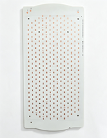 Circuit imprimé LED MCPCB rectangulaire irrégulier personnalisé, base en aluminium, circuit imprimé LED haute puissance, fabricant de circuits imprimés en aluminium OEM, fabrication de circuits imprimés OEM
