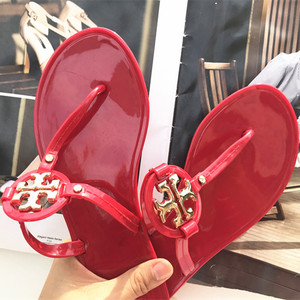 Calzature Estive alla Moda, <span class=keywords><strong>Infradito</strong></span> in PVC per Donna, Ciabatte da Spiaggia, Ultima Collezione di Calzature Estive per Ragazze - Product Image 3