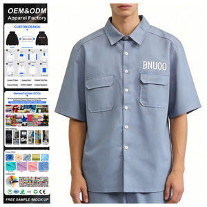 Chemises <span class=keywords><strong>Polo</strong></span> Homme Personnalisées Grande Taille Brodé Été Business T-shirts <span class=keywords><strong>Polo</strong></span> à Manches Courtes pour Homme Designer avec Poches - Product Image 1