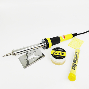 <span class=keywords><strong>Fer</strong></span> à <span class=keywords><strong>souder</strong></span> électrique 5 en 1 <span class=keywords><strong>30W</strong></span> 40W <span class=keywords><strong>60W</strong></span> 220V EU et stylo à brûler le bois, ensemble certifié CE, poignée en plastique - Product Image 1