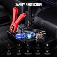 GOOLOO GE3000 Mini Démarreur de Voiture Intelligent Portable Ultra-Sûr avec Batterie au Lithium 10000mAh et Courant de Pointe 3000A pour Voiture et Pick-up