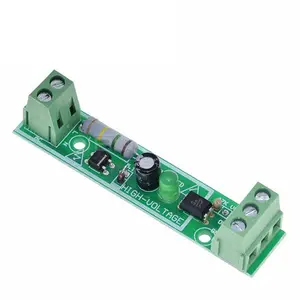 Módulo optoacoplador 1 Road 220V AC Detección de aislamiento optoacoplador de 220V El voltaje de 220V se puede conectar al PLC