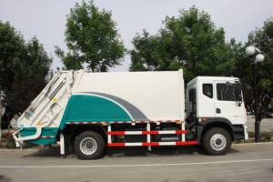 Manual Stainless Steel Mobile Waste Transfer Station <strong>Compactor</strong> 4x2 Compressed <strong>Garbage</strong> Truck Remote Control Engine Pump - Product Image 3