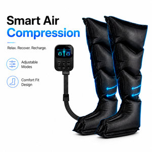 Produits tendances Z09, appareil de massage des jambes rechargeable, 5 modes de massage, soulagement de la douleur et des courbatures, masseur de jambes à compression d'air - Product Image 1
