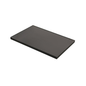 YZ520 <b>Black</b> <b>Acrylic</b> <b>Sheet</b> 200x300mm 2.7mm 4.5mm Thickness UV Resistant Cutting Service Plastic Panel - Product Image 1