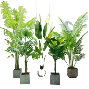 Plantes artificielles, arbre <span class=keywords><strong>d</strong></span>écoratif pour la maison, bonsaï, plantes en plastique, pots, aménagement paysager, plantes modernes, palmier <span class=keywords><strong>d</strong></span>'<span class=keywords><strong>intérieur</strong></span> - Product Image 1