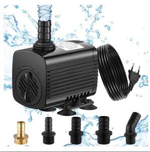 Pompa Air Mini Submersible 300 Liter Per Jam 110V 220V untuk Akuarium, Air Mancur, Sistem Hidroponik - Product Image 1