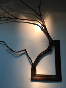 Tùy Chỉnh Thiết Kế Xoắn Cây Chi Nhánh Tường Bằng Gỗ Nghệ Thuật Trang Trí Công Phu Hình Ảnh Khung Cho Phòng Khách Phòng Ngủ Hợp Nhất Treo Tường - Product Image 6