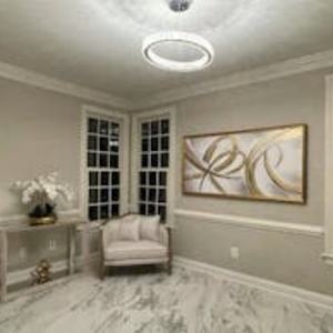 Peinture à l'huile abstraite peinte à la main par un artiste, toile murale pour salon moderne, hôtel, décoration minimaliste - Product Image 6