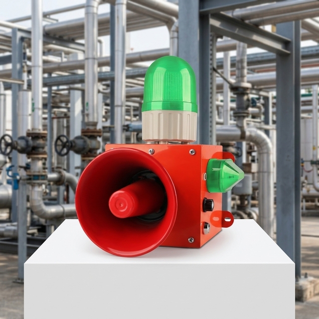 Customized 10A Security Alarm System with High-Power 120dB High Brightness Warning Light Fire Chemical Plant Ship Dock Warehouse