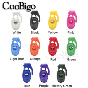 100 Cái Kẹp Chốt Khóa Dây Lựu Đạn Bằng Nhựa Kẹp Lò Xo Cho Paracord Dây Rút Dây Ba Lô Dây Thừng Nhiều Màu - Product Image 2