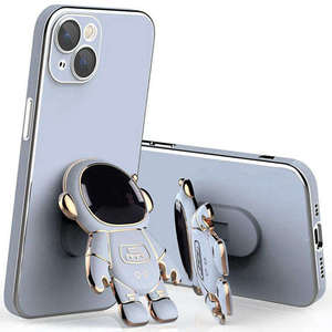 6D чехол для телефона с покрытием астронавта для <span class=keywords><strong>iPhone</strong></span> 16 17 чехол с держателем телефона стенд астронавт для <span class=keywords><strong>iPhone</strong></span> 13 14 15 12 11 чехол астронавт - Product Image 4