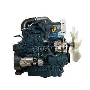 Kubota-motor diésel marino, V3307-DI-T-ET04E, con 4 cilindros