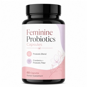 Probiotiques pour la santé des femmes Gynable, capsules, complément alimentaire efficace pour la digestion, amélioration de la beauté, certifié GMP/HACCP, 60 unités - Product Image 1