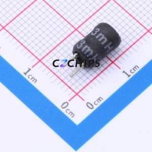 Inducteur à anneau coloré / traversant (THT) XR5*7-302K-S, composant traversant (THT), D5xL7mm 3mH 10% 14Ohm I-Core - Product Image 1