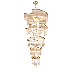 <span class=keywords><strong>Lampadario</strong></span> della hall della Villa di Rotunda di cristallo di lusso di vendita calda - Product Image 1