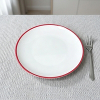 HCMA 10 "ligne de vague gratuite en relief vente directe d'usine bol à pâtes rond salade pâtes assiettes en mélamine plats ensembles de vaisselle en vrac