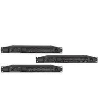Amplificateur haute puissance de scène arrière pure multicanal professionnel, amplificateur numérique ultra-mince audio de conférence de scène de performance