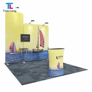 TianLang 10ft Curved <b>Backdrop</b> <b>Stand</b> Photobooth Background Double Sided Printing Pillow Case <b>Backdrops</b> - Product Image 5