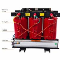 Transformateur sec basse tension anti-explosion pour l'exploitation minière 6,6KV 6,3KV 6KV IEC CE
