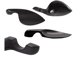 Hochwertiges Violin-Ebenholz-Zubehör 4er-Set (<span class=keywords><strong>Bowline</strong></span> Plate Axle Cheek Rest Tail Peg) Musik instrumenten zubehör - Product Image 2