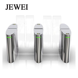 금융기관을 위한 품질 인증 지원 스윙 암 게이트 지문 인식 개찰구 - Product Image 1