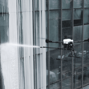 Drones professionnels pour le nettoyage des murs et des bâtiments, nettoyage des fenêtres, nettoyage à l'eau froide, nettoyeur haute pression - Product Image 1