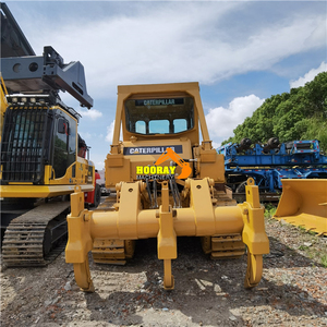 Bulldozer de cadenas Caterpillar D7G usado para el transporte rápido de inventario de proyectos de movimiento de tierras - Product Image 4