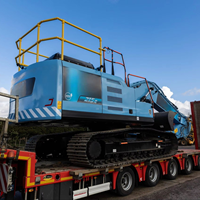 Mesin Penggalian Tanah Hemat Biaya Kapasitas Bucket 1.1m³ Excavator Crawler Listrik SY215E untuk Penggalian Batu