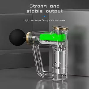 Handheld High-Speed 1200-3200rpm Smart Fascia Gun Exclusive Travel Size Body <b>Head</b> Deep Tissue Percussion <b>Massage</b> <b>Massage</b> - Product Image 3