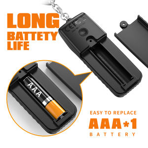 Porte-clés d'autodéfense personnel panique viol attaque sécurité <span class=keywords><strong>alarme</strong></span> de sécurité avec lumière LED porte-clés pour femmes étudiant vieux enfants - Product Image 4