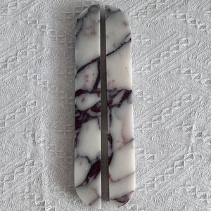 Saidkoc 1 paio di 32x8 <span class=keywords><strong>cm</strong></span> di lusso in marmo naturale maniglia per cassetti armadi Villa negozio decorazione per la casa - Product Image 6