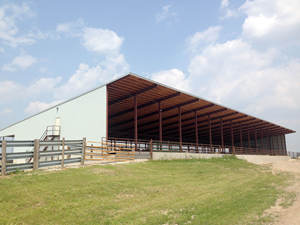 Prix d'usine, structure légère préfabriquée en acier au carbone ASTM A36, construction, soudage, découpe, entrepôt, atelier, hangar, hangar - Product Image 5