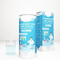Tiras Reactivas de Orina para Análisis de Creatinina y 14 Parámetros, URS-14, para Química Clínica