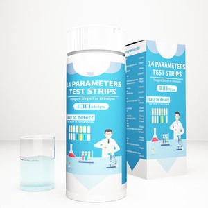 Bandelettes de test <span class=keywords><strong>urinaire</strong></span> de chimie <span class=keywords><strong>urinaire</strong></span> à 14 paramètres pour la créatinine URS-14, bandelettes réactives pour analyse d'urine - Product Image 2