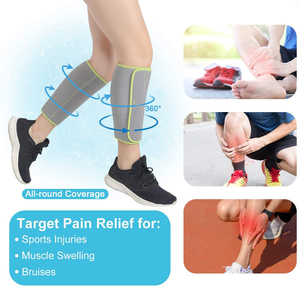Hot Cold <strong>Compression</strong> Cooling Gel Leg Sleeves for the Pain of Arthritis ,sports Injuries. - Product Image 4
