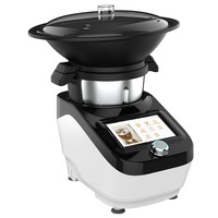 Vente en gros d'usine, robot culinaire multifonctionnel 15 en 1, appareil de cuisine intelligent électrique, mélangeur chaud, KM02002