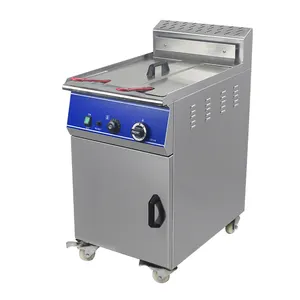 46L Professional Free Standing LPG Gas Chicken Deep Fat Fryer