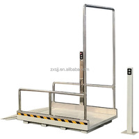 Tables élévatrices de conception de ciseaux hydrauliques portables Ascenseurs d'escalier à domicile pour les patients handicapés optimisés pour un usage domestique
