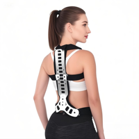 Attelle de fixation vertébrale multi-sangles réglable pour un ajustement personnalisé, vente en gros directe d'usine