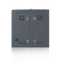 Armoire en fer P10 polychrome pour extérieur 96*96cm 4S Écran LED mural Taille du panneau mural vidéo 960*960mm Installation fixe