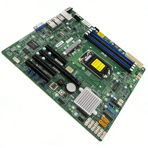 Placa base de servidor X11SSM-F de un solo socket H4 LGA 1151 con 4 ranuras DIMM, 64 GB sin búfer, ECC, DDR4, SATA3, estable para sistema de servidor NAS - Product Image 2