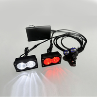 Kit de Faros Delanteros LED de Doble Lente y Luces Traseras Trontech, Lámpara Auxiliar Plug & Play para Motocicleta Todoterreno Surron Talaria